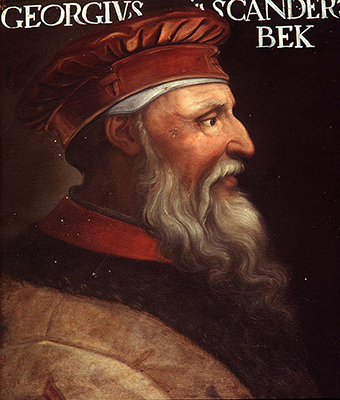 Scanderberg, l’eroe albanese
